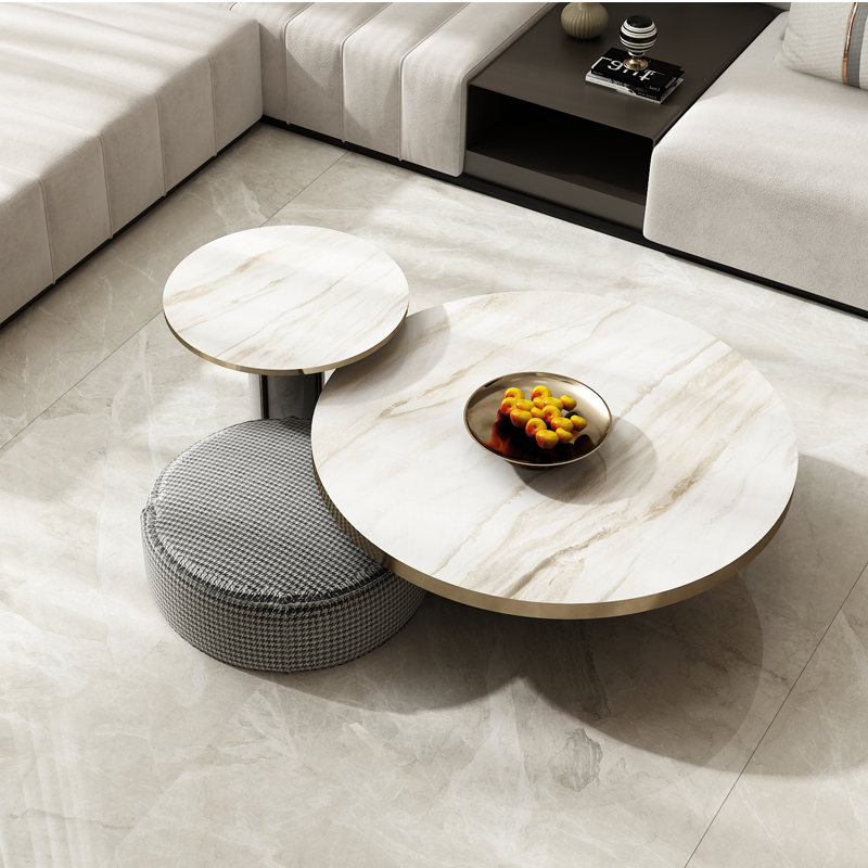 Home Decor Tile White 1200*2700mm Marble Slate Granite Stone Flexible Natural Wall Cladding Panels Sintered Stone