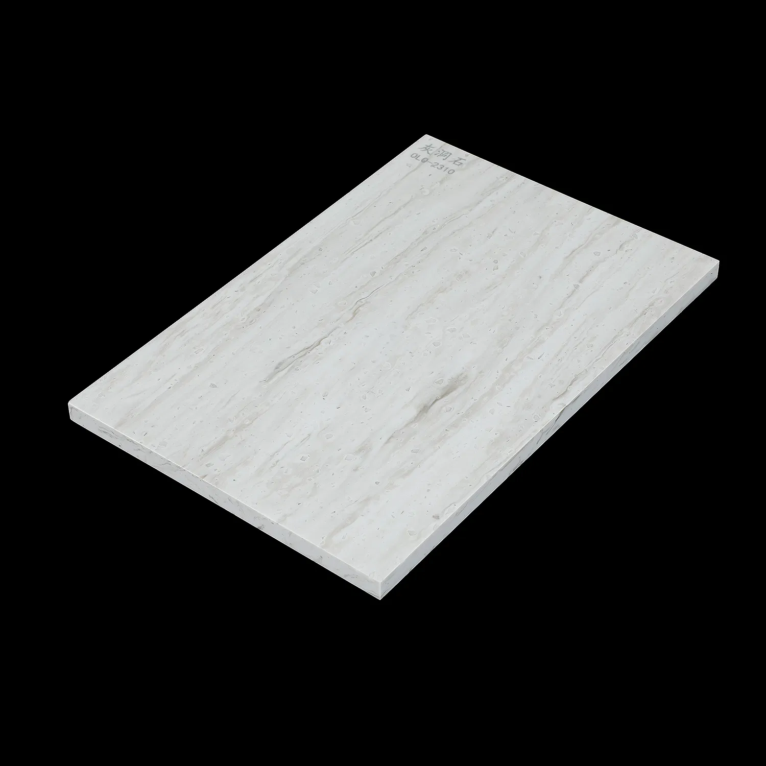 Elegant White Artificial Marble for Public Spaces and Interiors