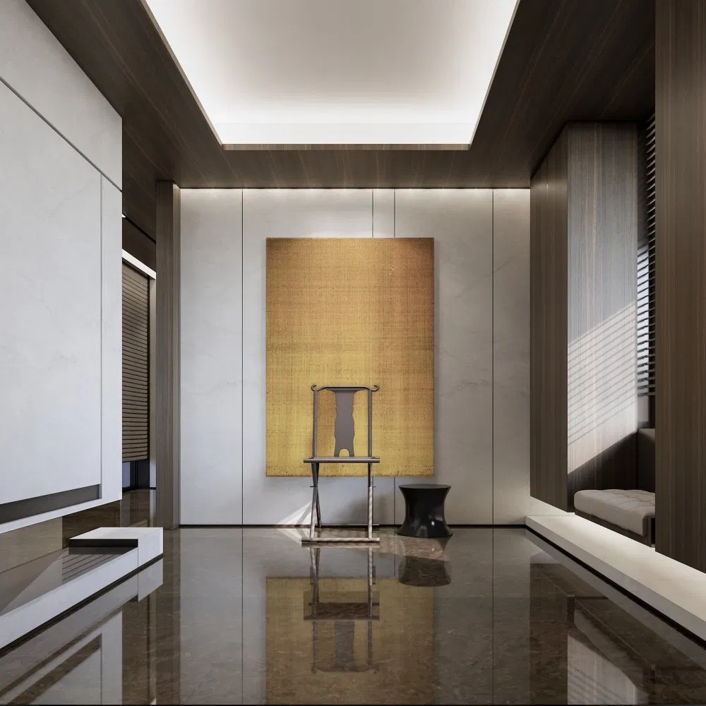 Corrosion Resistant Custom Artificial Marble Panel for Sink Countertop