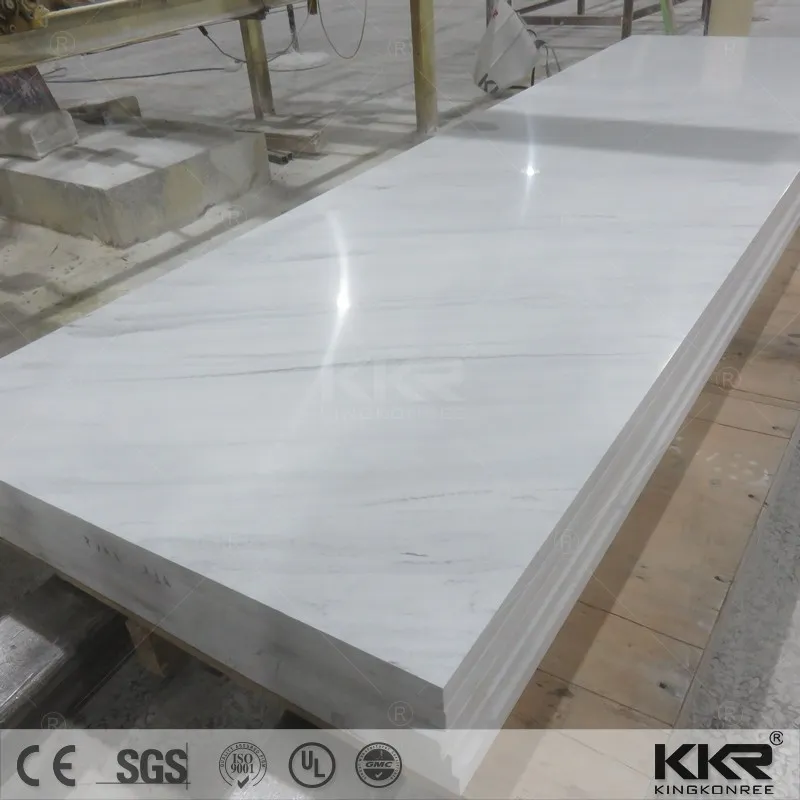 High Quality Modify Acrylic Solid Surface 12-25 mm Think Artificial Marble