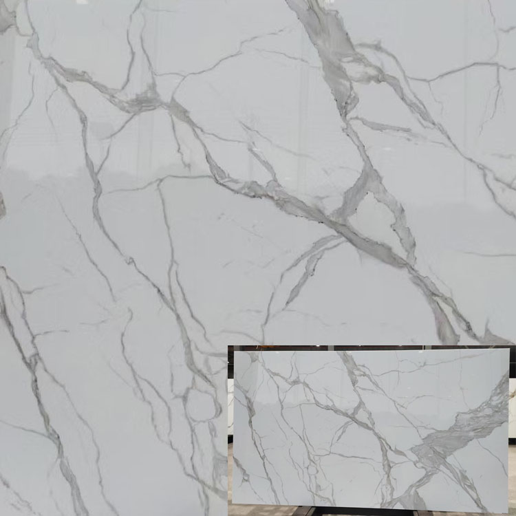 Polsihed Artificial Green Jade Marble Nano Crystal Glass Stone Slabs for Countertops and Wall Panels