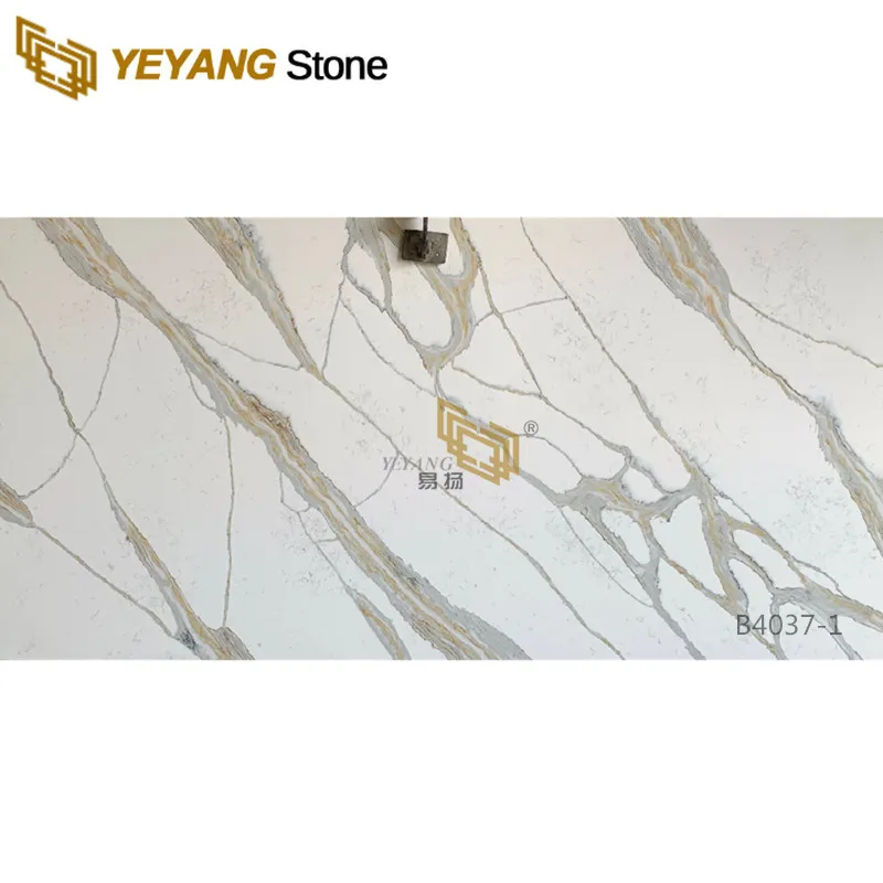 Calacatta Oro Quartz Detail