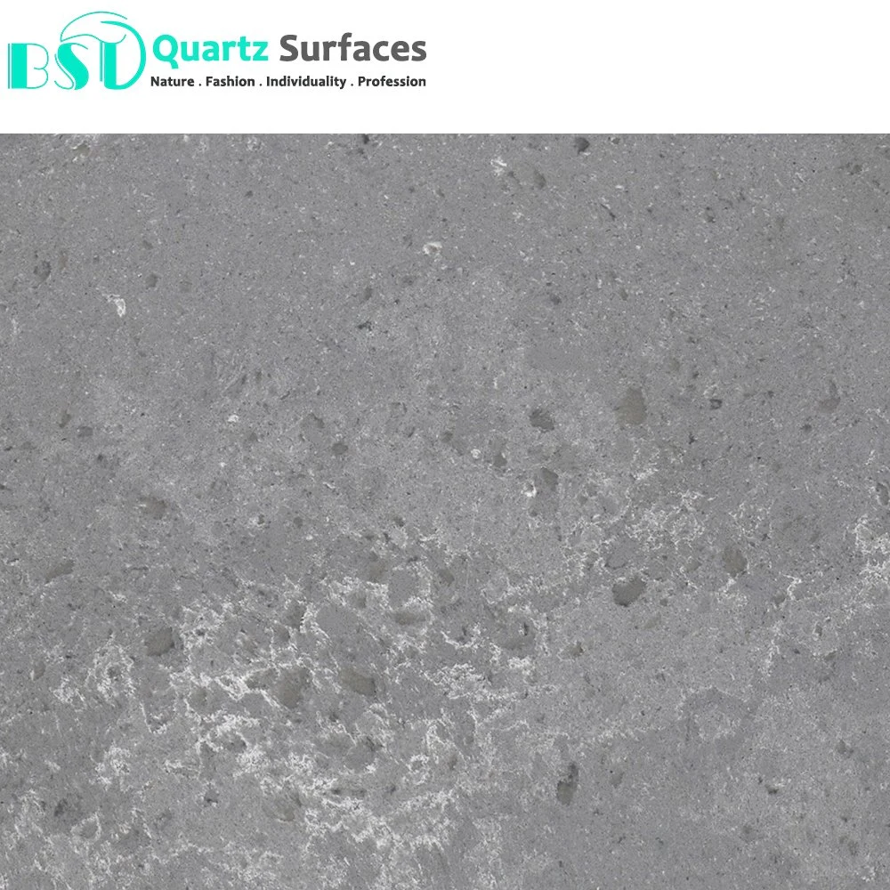 Engineered Quartz Stone Slabs with Leather Surface and Corrosion Resistance