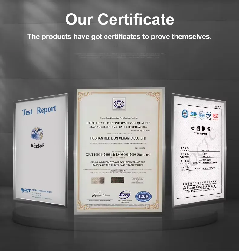Certificates