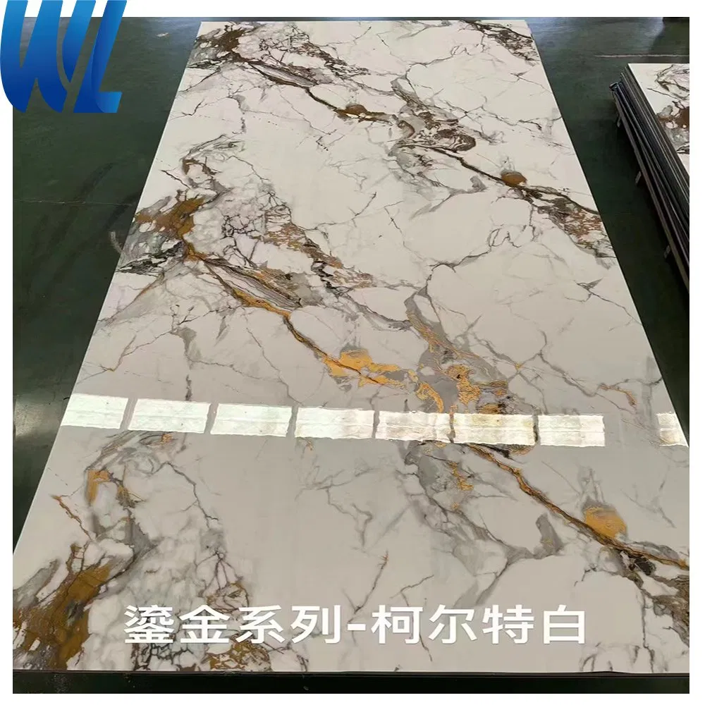 Luxury Wood Plastic Composite WPC Flat Panel Bamboo Charcoal Wood Veneer