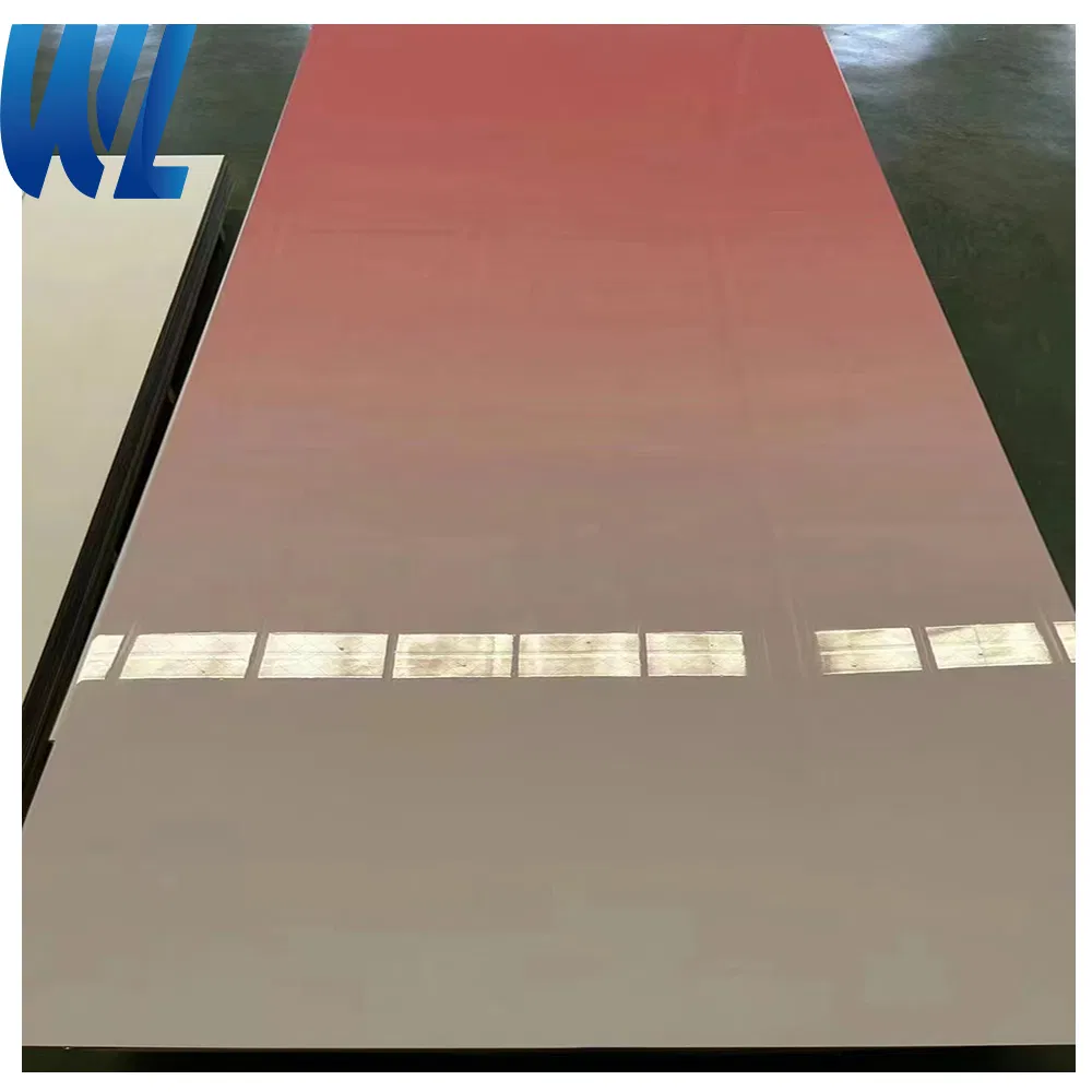 Luxury Wood Plastic Composite WPC Flat Panel Bamboo Charcoal Wood Veneer