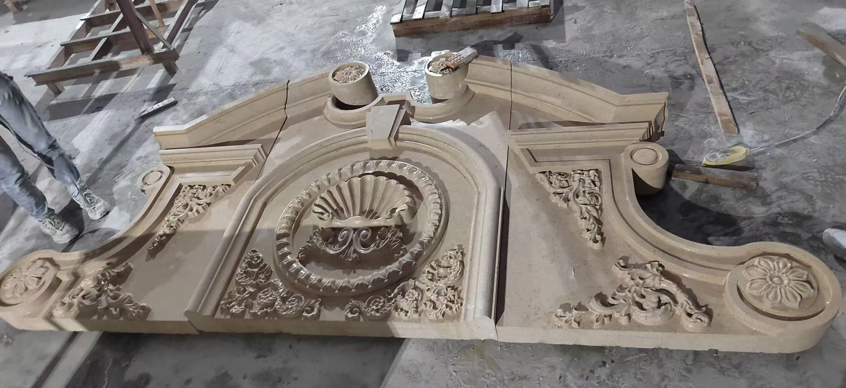 Exclusive Recycled Stone Panels for Luxury Villa Interiors