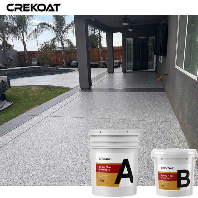 UV Resistant Liquid Granite Floor Resin Washed Stone for Bound Driveways