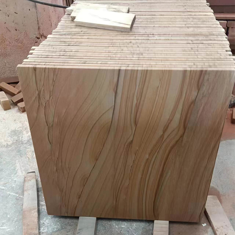 Yunnan Scenery Yellow Sandstone Stone Tile Landscape Sandstone