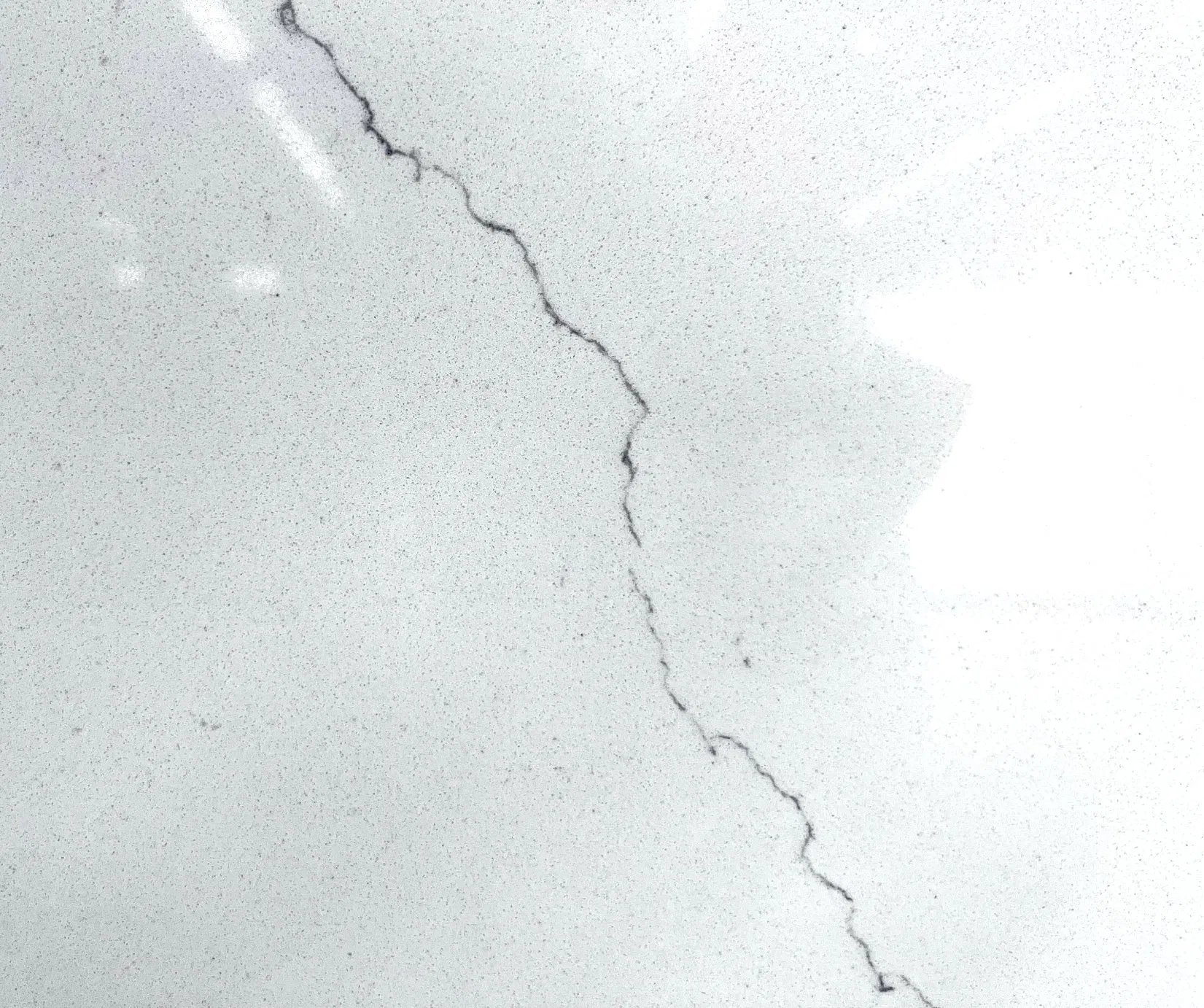 Polished Calacatta Customized Solid Surface/White/Black Artificial Marble for Kitchen/Bathroom