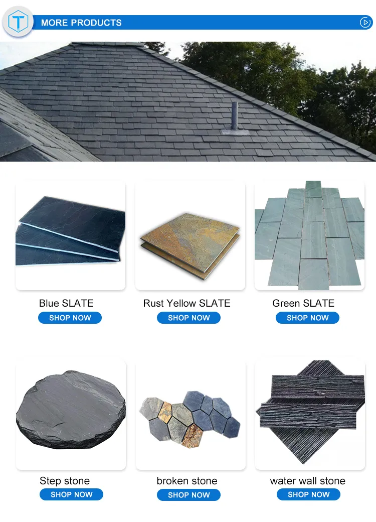 Black Slate Tile Detail