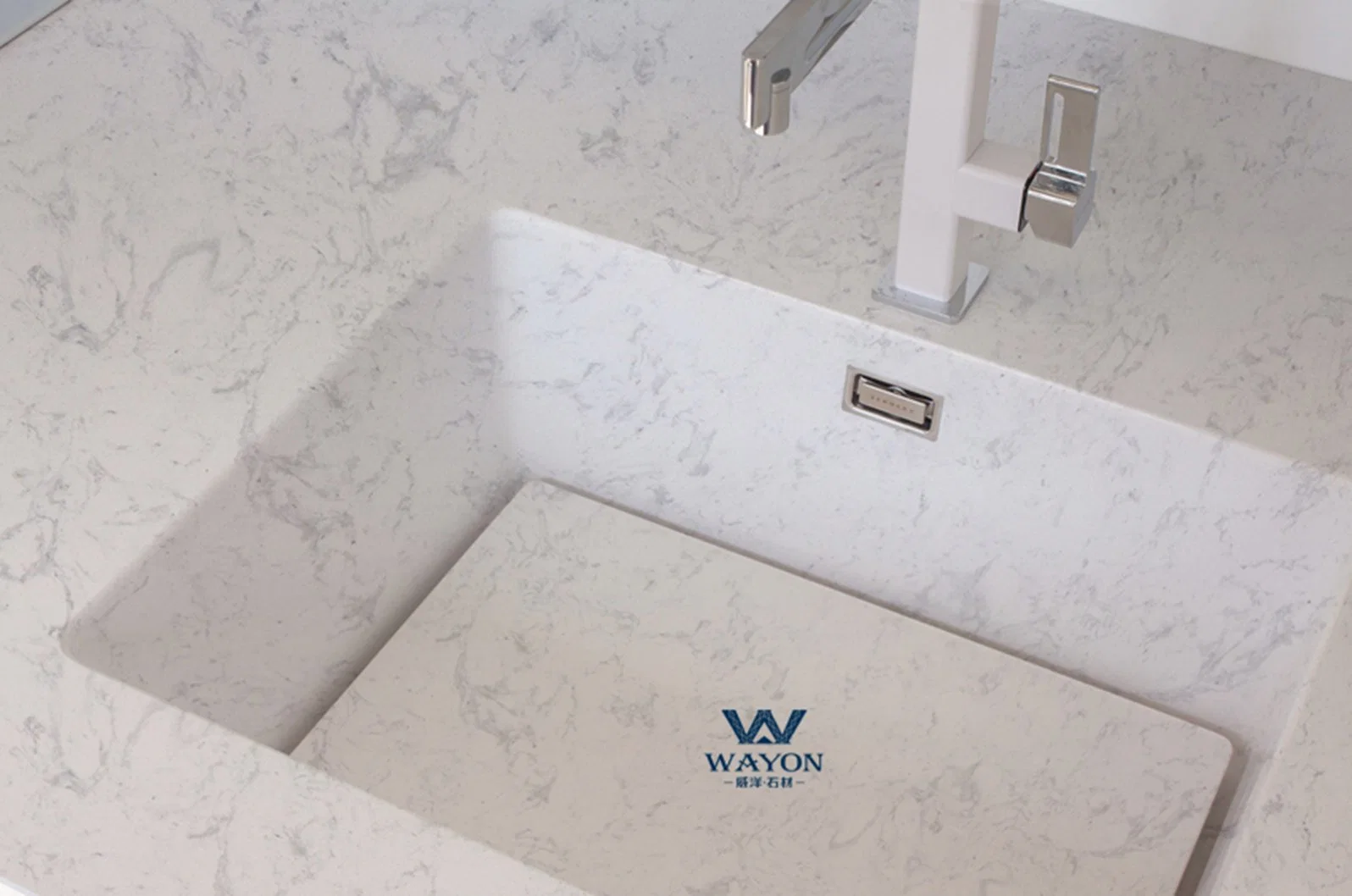 Artificial Quartz Stone Veined Marble Stone Slab for Countertop Granite