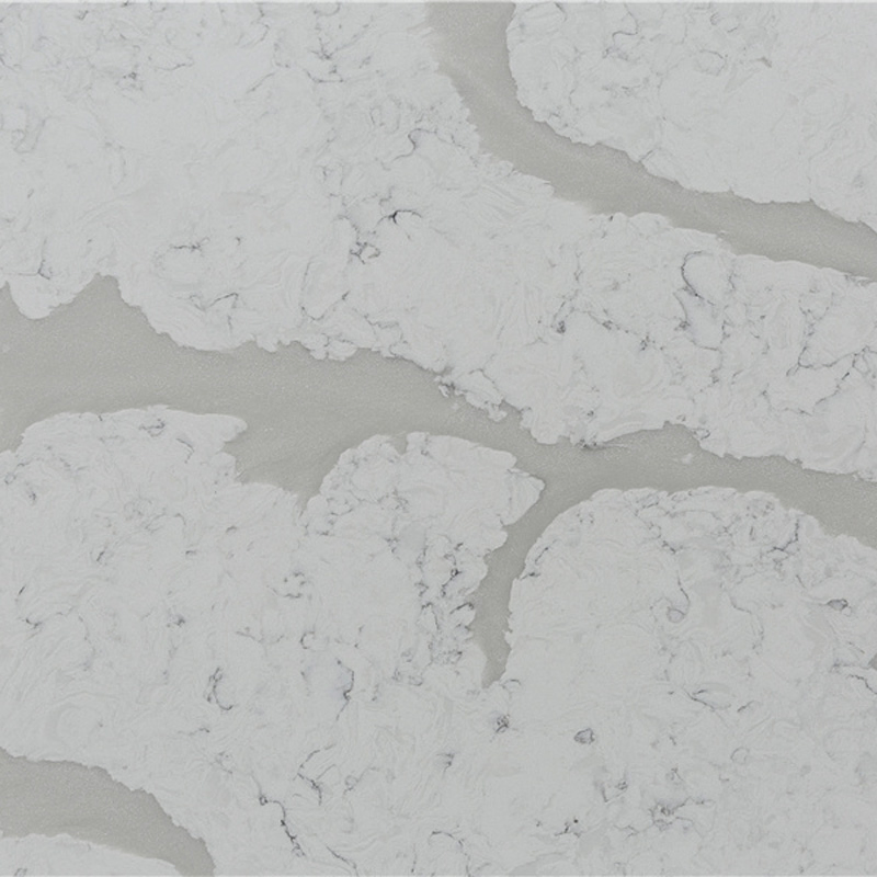 Polishing New Design Calacatta Raw Quartz Stone Slab