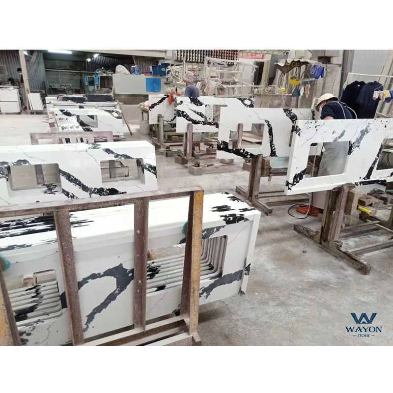 Quartz Artificial Stone Kitchen Countertops Quartz Stone Sheet Big Quartz Slabs