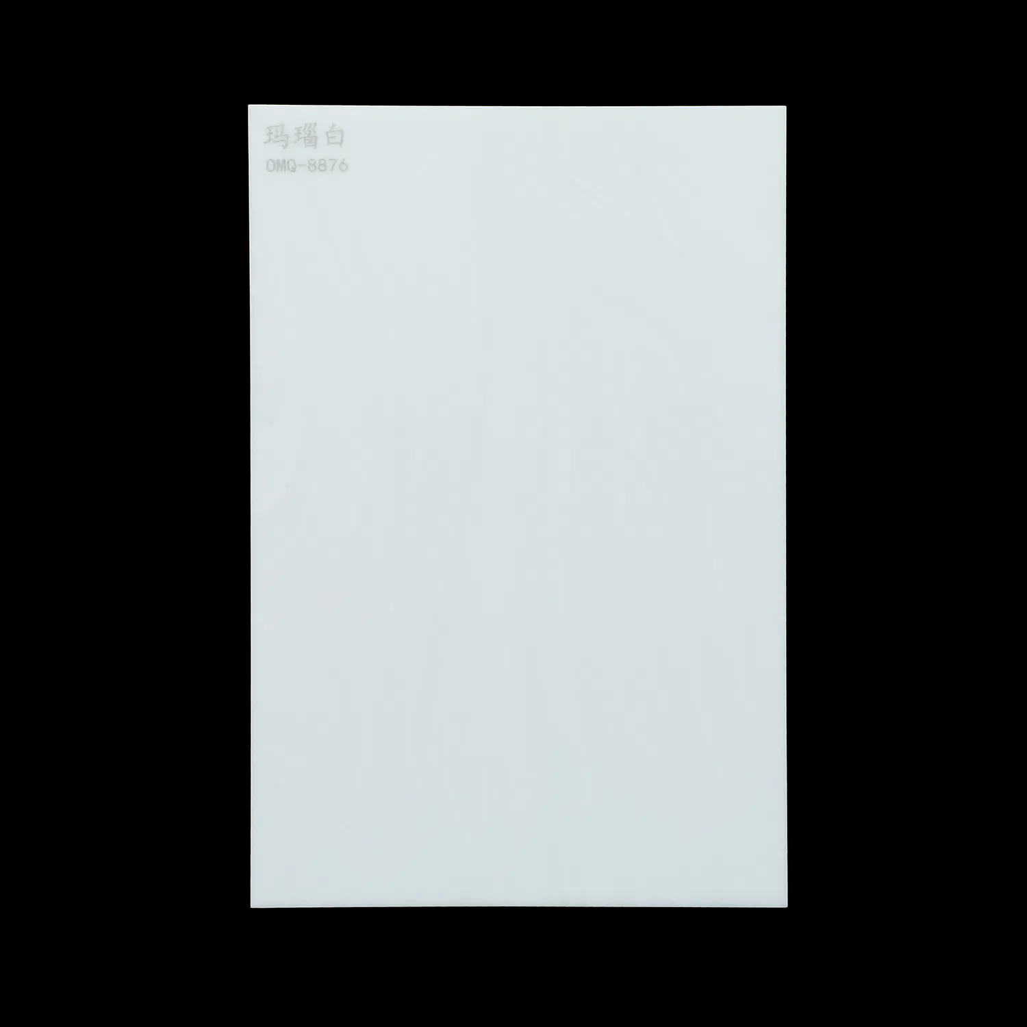 Premium China White Artificial Marble with Enhanced Acrylic Materials