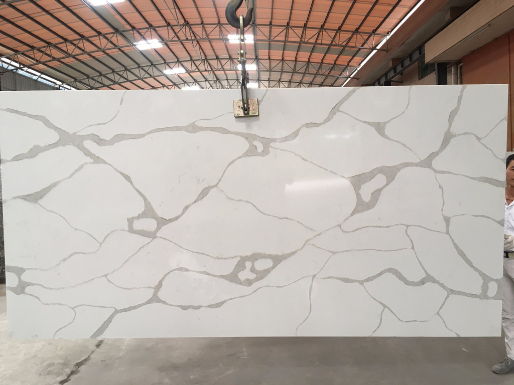 Calacatta Gold Marble Engineered 2cm/3cm Artificial Quartz Stone Slab Worktop/Countertop