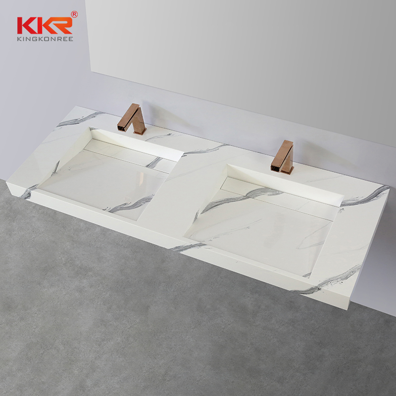 Bathroom Artificial Marble Stone Resin Vanity Top