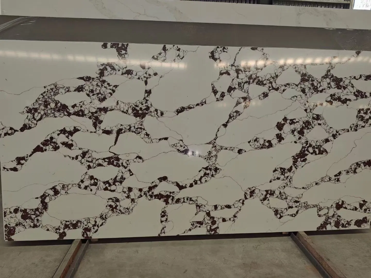 Quartz Stone Artificial Stone Calacatta White Home Kitchen Top Decoration Quartz Slabs Q7610