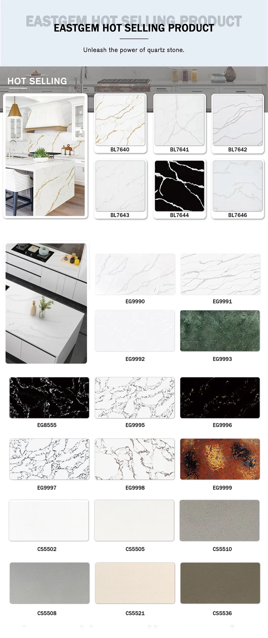 Quartz Stone Slabs Detail 1