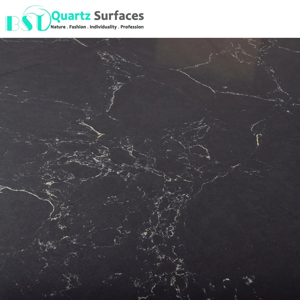 Calacatta Silica-Free Quartz Slab Non-Silica Premium Countertop for Safe Living