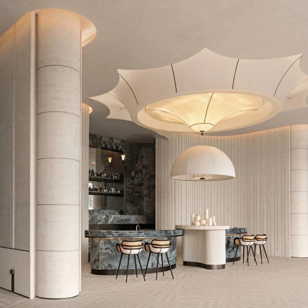 Top-Grade Artificial/Natural Marble for Hospitality &amp; Luxury Residences: Kitchen Countertop, Bathroom Floors, Wall Cladding, Tiles, Stairs, Window Sills, Pillar