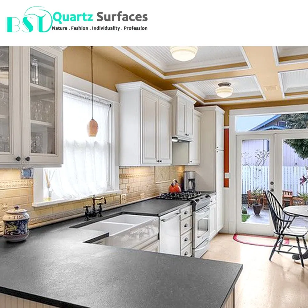 Matte Quartz Stone Rock Surfaces