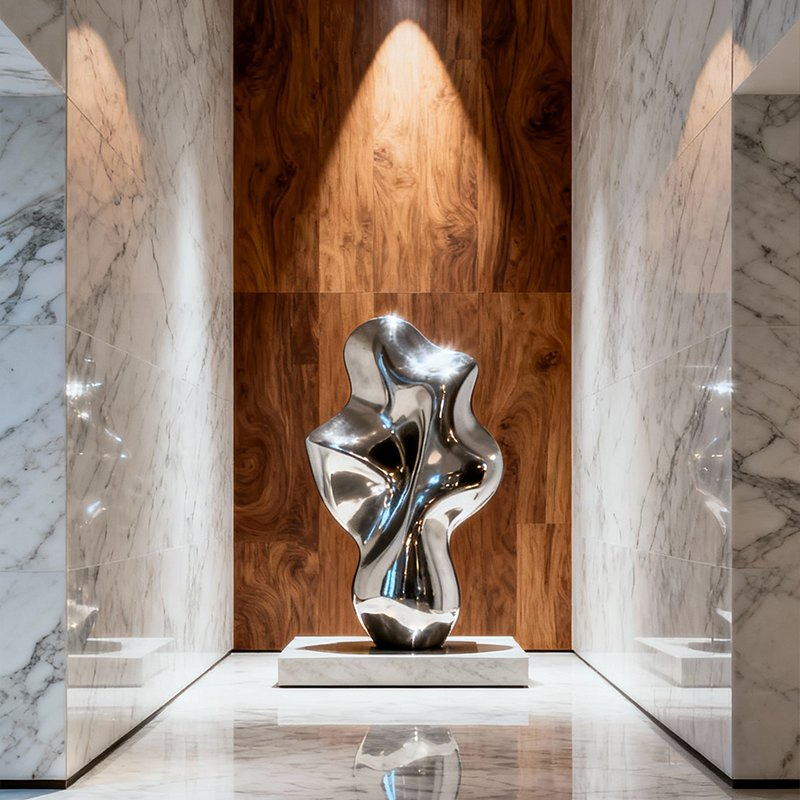 High-Quality Engineered Strand Woven Bamboo Wall Panels Durable for Commercial Interior