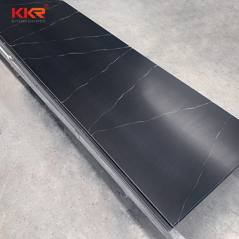 Artificial Stone White 100% Pure Acrylic Marble Pattern Countertop Solid Surface Slabs