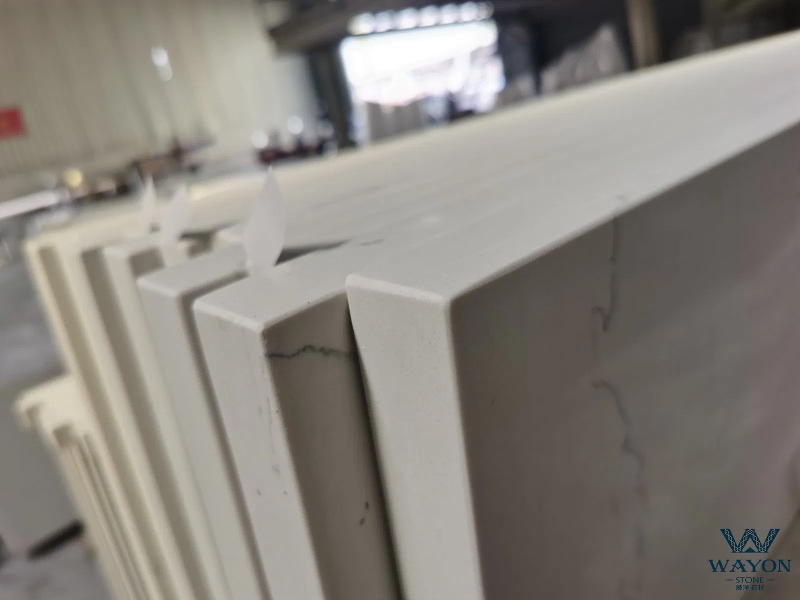 Wayon Quartz Slate Desktop Kitchen Island Countertop Quartz Stone Bathroom Countertop Table Tops