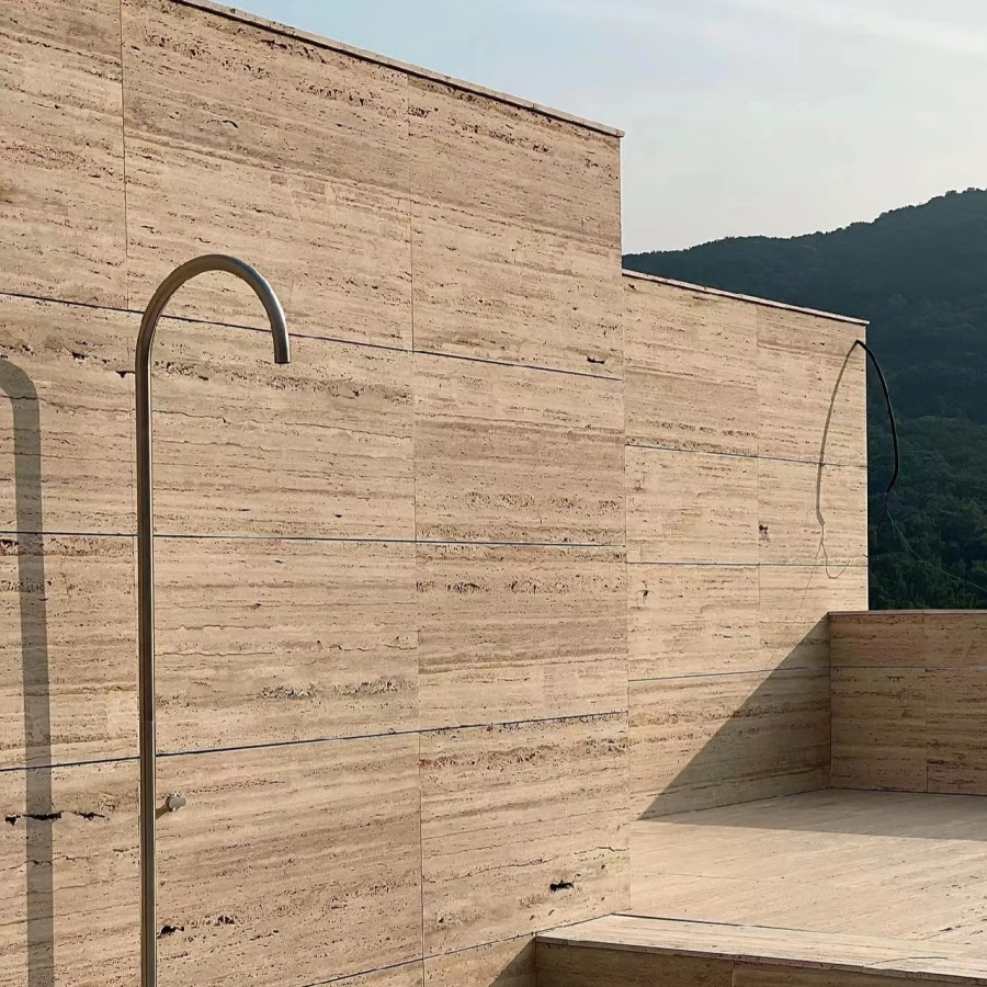 Wall Decor Artificial Travertine Stone Wholesale Outdoor Indoor Fireproof Foldable Soft Tiles High Quality