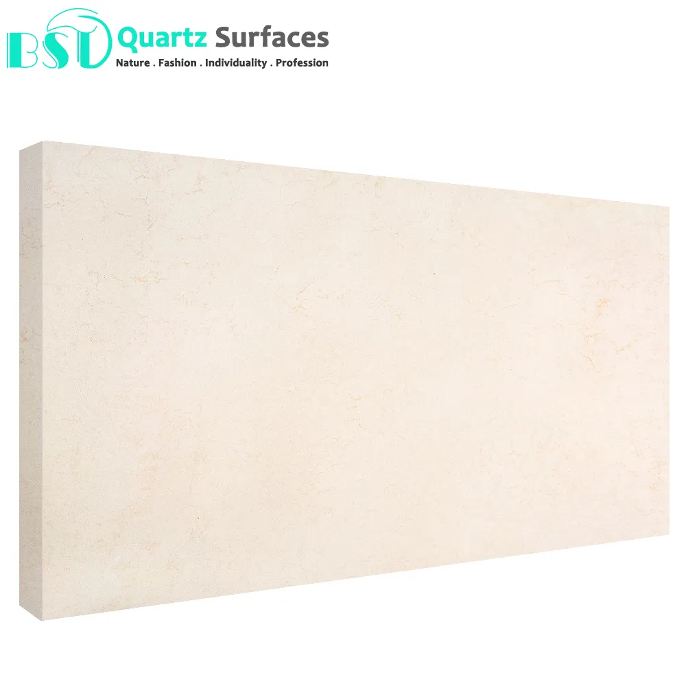 Prefab White Quartz Stone Kitchen Countertop