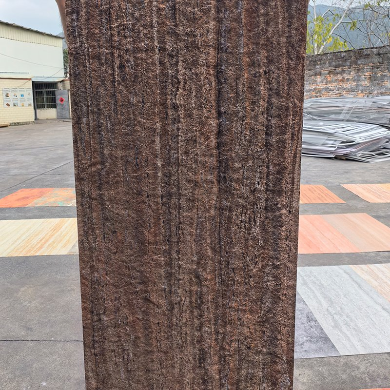 Flexible Ceramic Tiles Outdoor Wall Decoration Travertine Foshan Bending Soft Stone