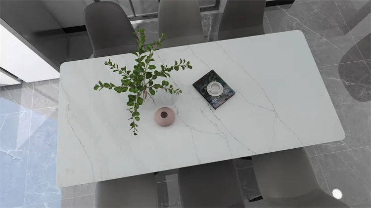 Calacatta Quartz Slab Detail