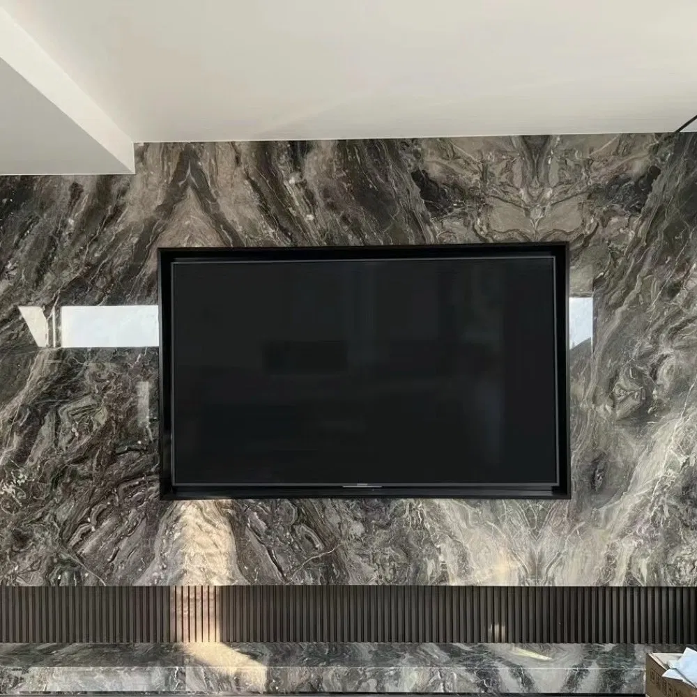 Long-Lasting and Durable Custom Polyester Artificial Marble for Shower Enclosure Water Backsplash