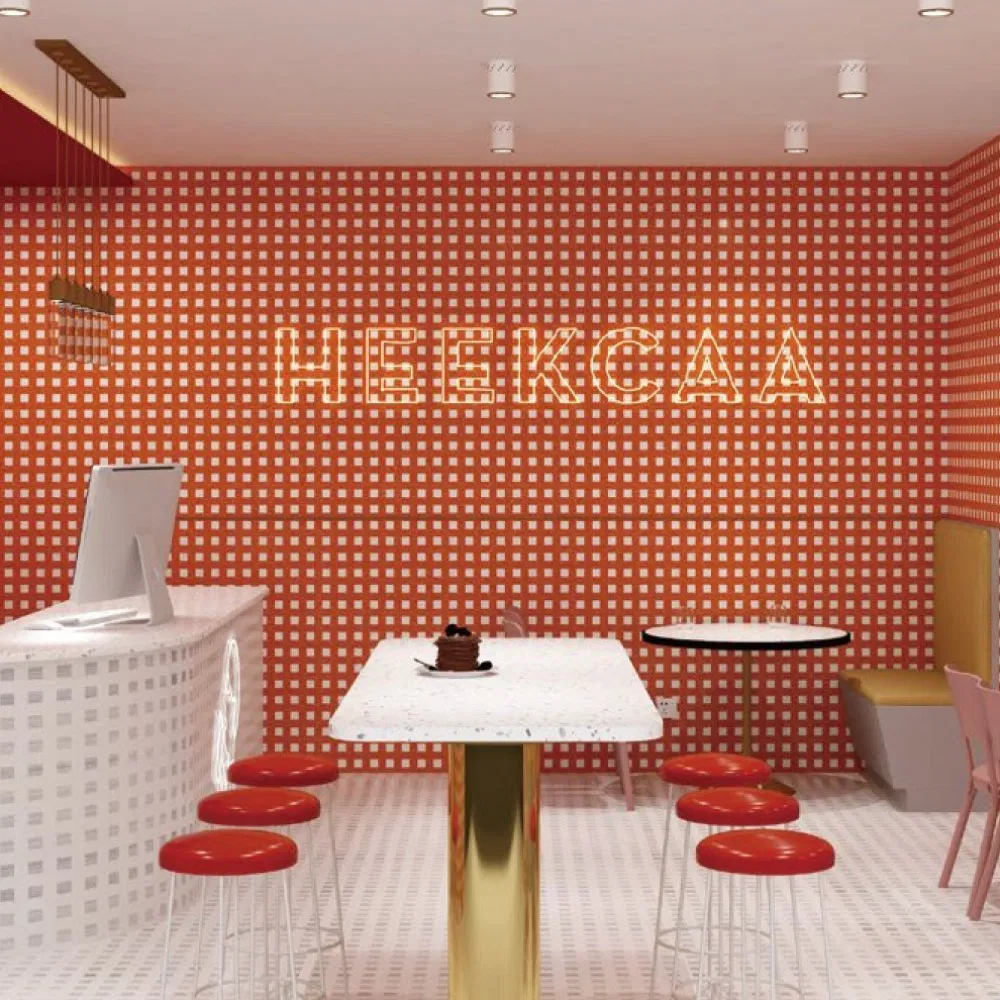 Premium Outdoor Artificial Marble Backrest Stool for Easy Cleaning