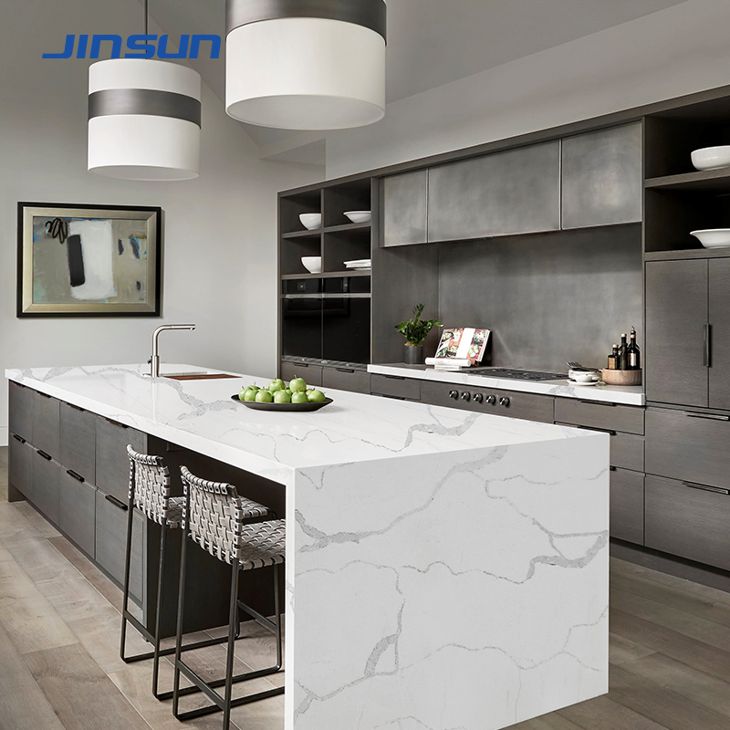 20/30mm Calacatta Quartz Stone for Countertops &amp; Slabs