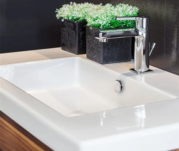 Artificial White Marble Countertop