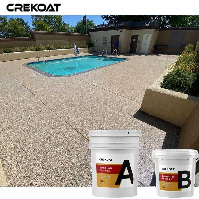 UV Resistant Liquid Granite Floor Resin Washed Stone for Bound Driveways