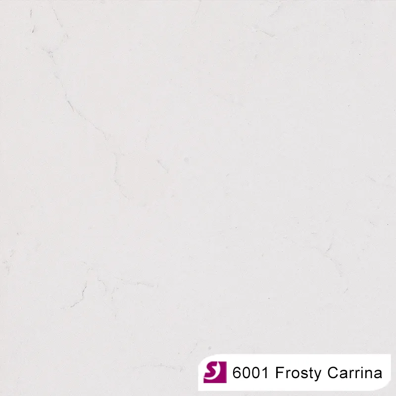 Carrara White Engineered Quartz Stone Slabs