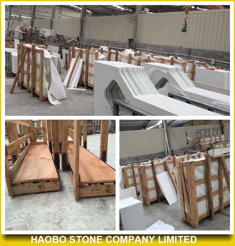 Sparkle White Quartz Countertop in Wholesale