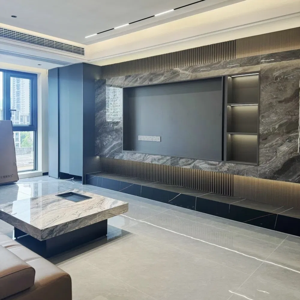 Multifunctional Customization LG Solid Surface Artificial Marble for Luxury Suite