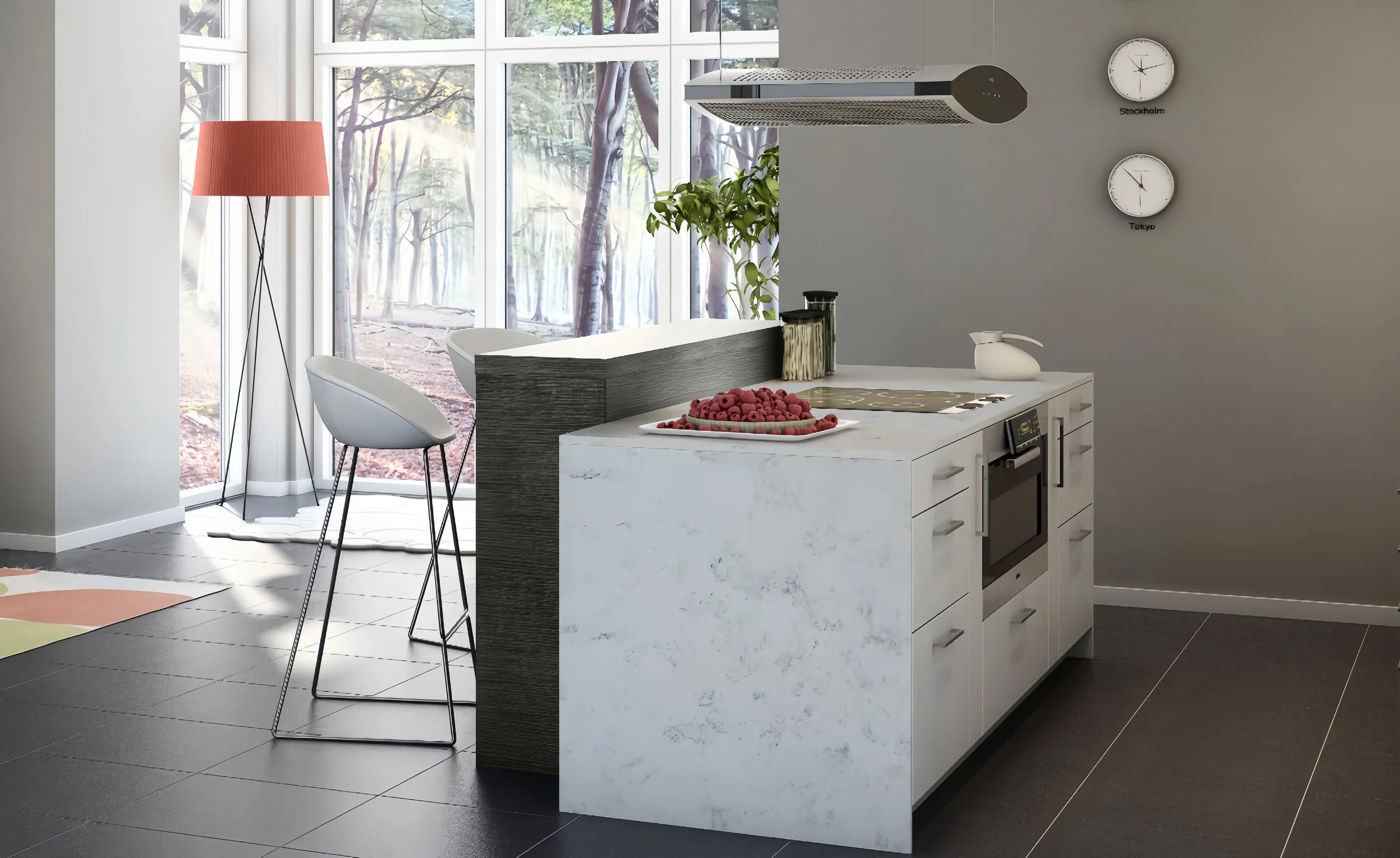 2025 Engineered Quartz Slabs Quartz Stone Slab Calacatta Quartz Kitchen Countertop