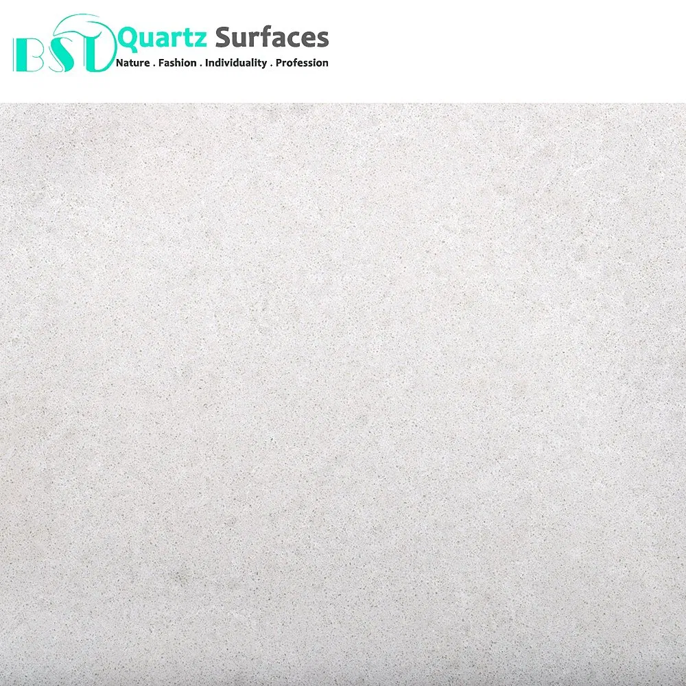 Popular Grey Veined Engineered Quartz Stone for Countertops