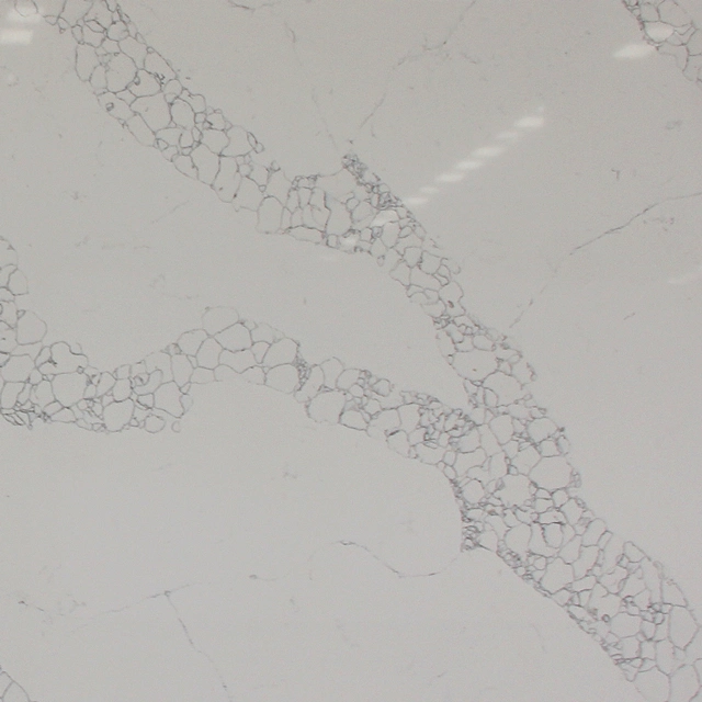 Caesarstone 5132 Statuario Marble Looking Calacatta Veined Quartz Stone Plate