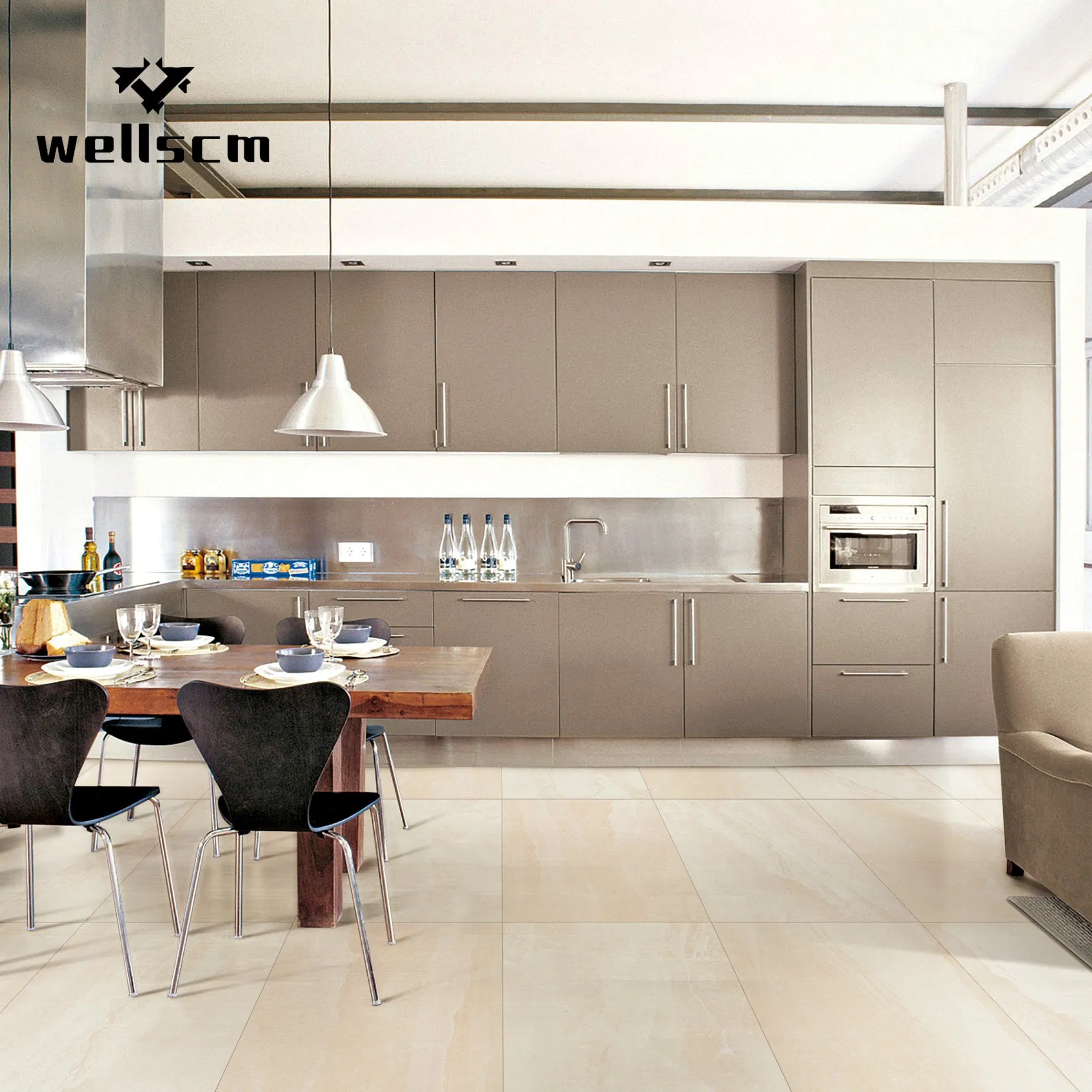 China Factory Lime Stone Quiet Stone Sand Stone Wall Floor Porcelain Ceramic Tile for Home Restaurant Villa