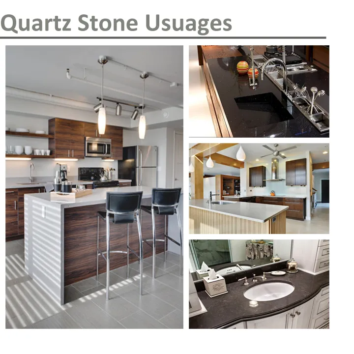 White Quartz Stone Application