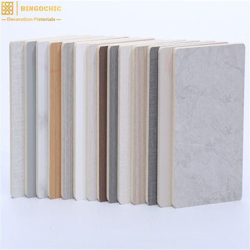 Hot Sale Engineered Wood Veneer Solid Wood Marble Sheet Wall Panel