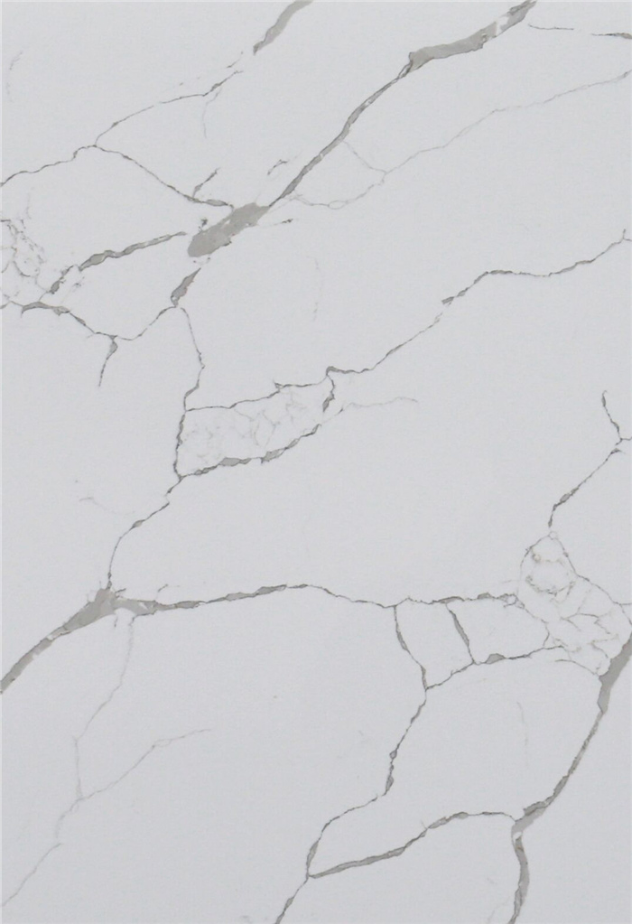 Engineered Stone polished/honed black/white/beige SF-V17 Calacatta Azul quartz for interiors/indoor kitchen/bathroom countertops/vanity