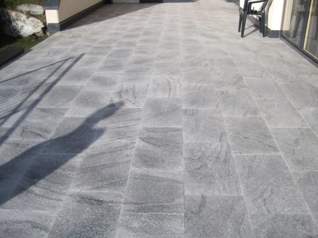 Chinese Viscont White Granite Paving Stone