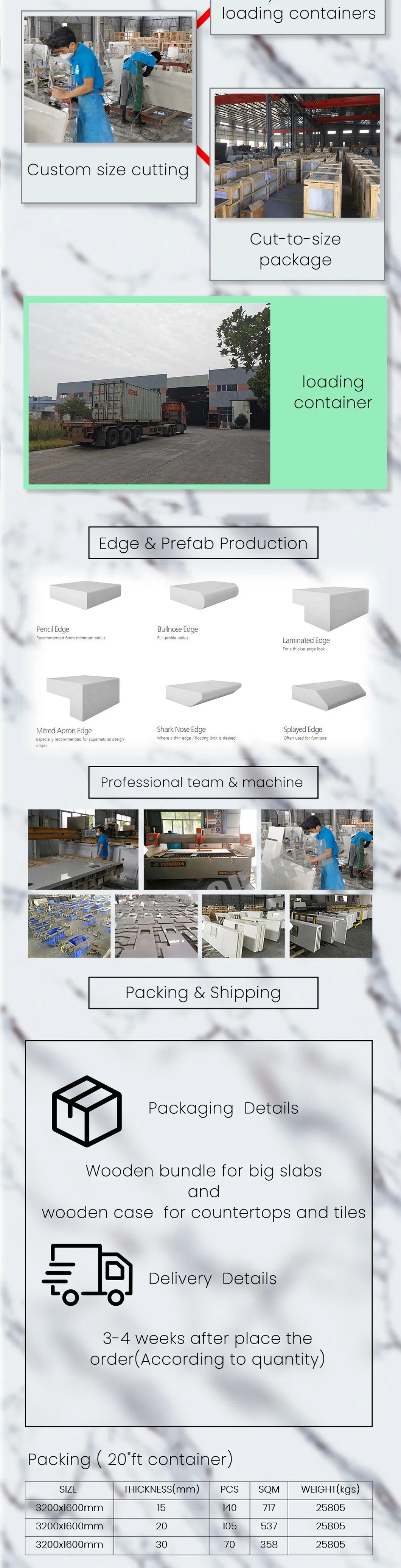 Quartz Stone Application Showcase